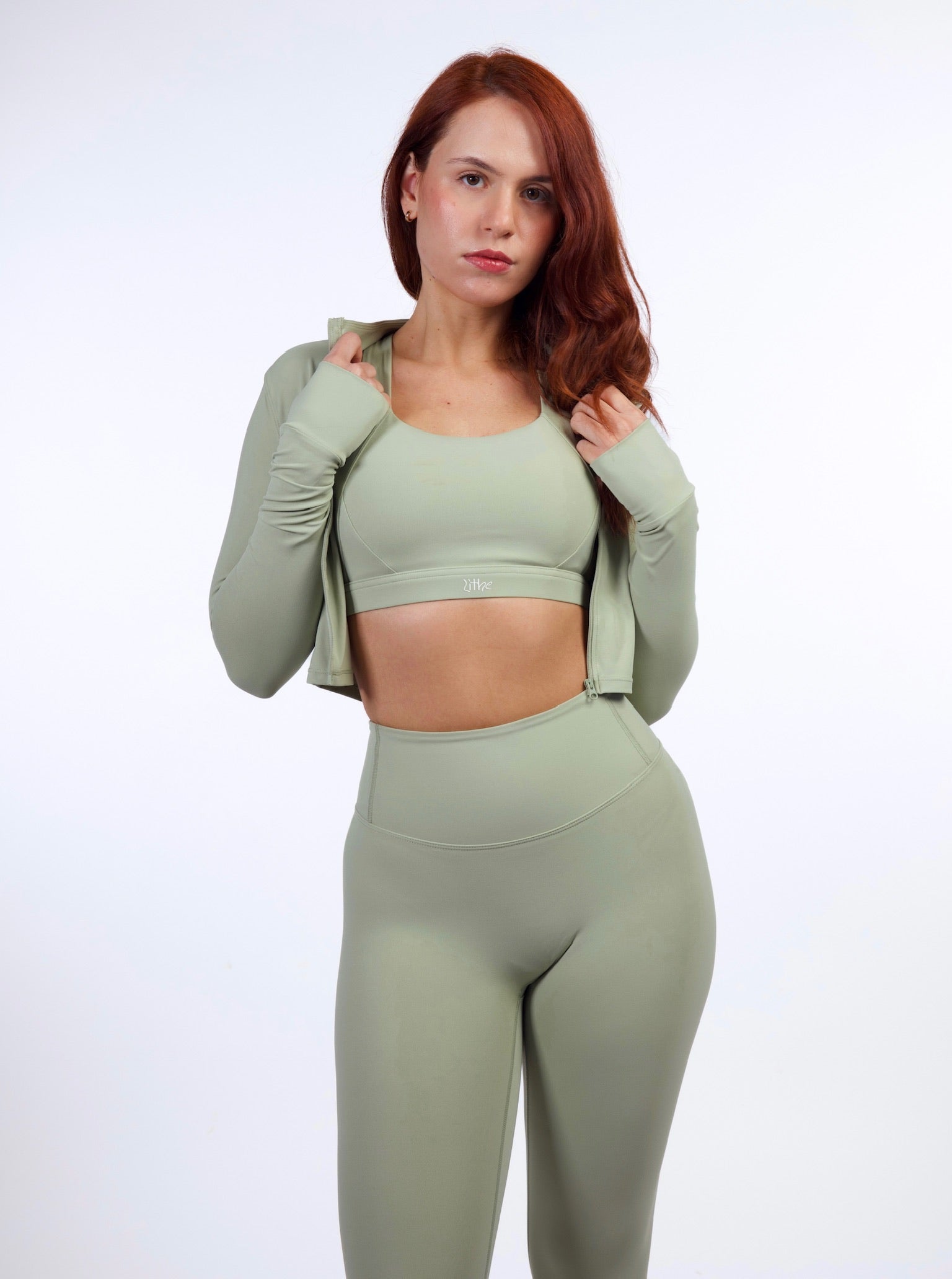 Soft Sculpt Bra - Sage Green