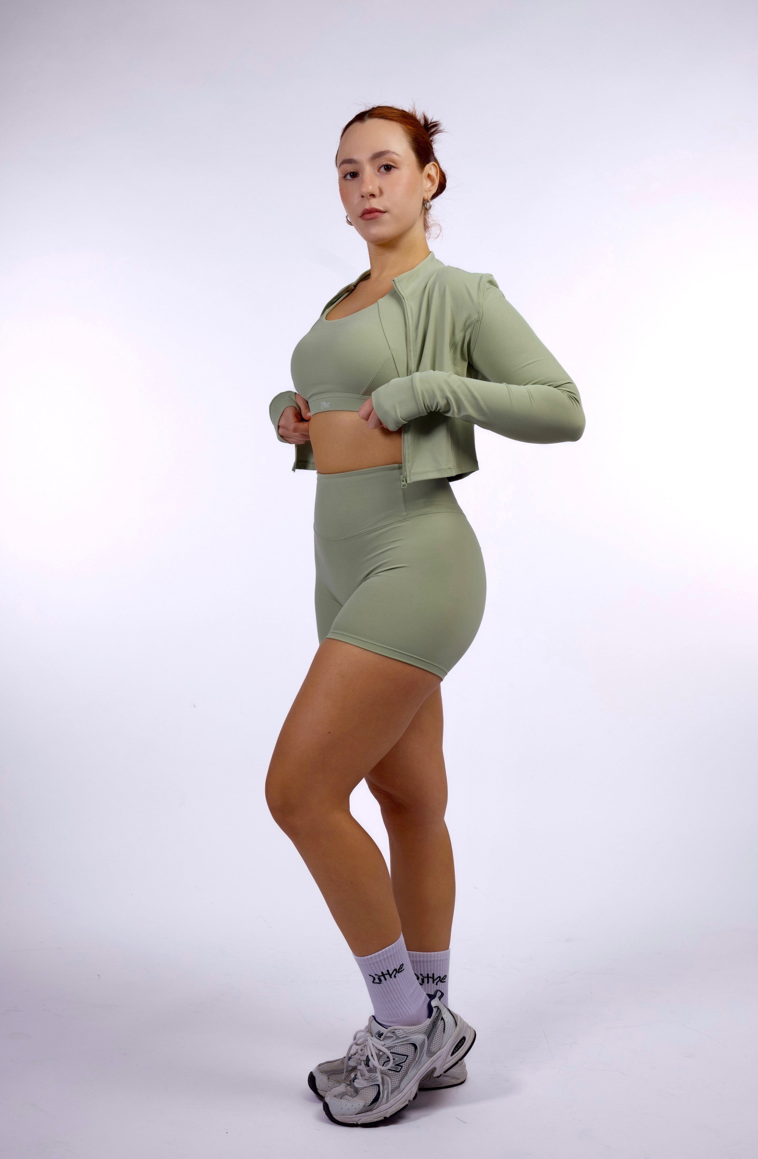 Soft Sculpt Jacket - Sage Green
