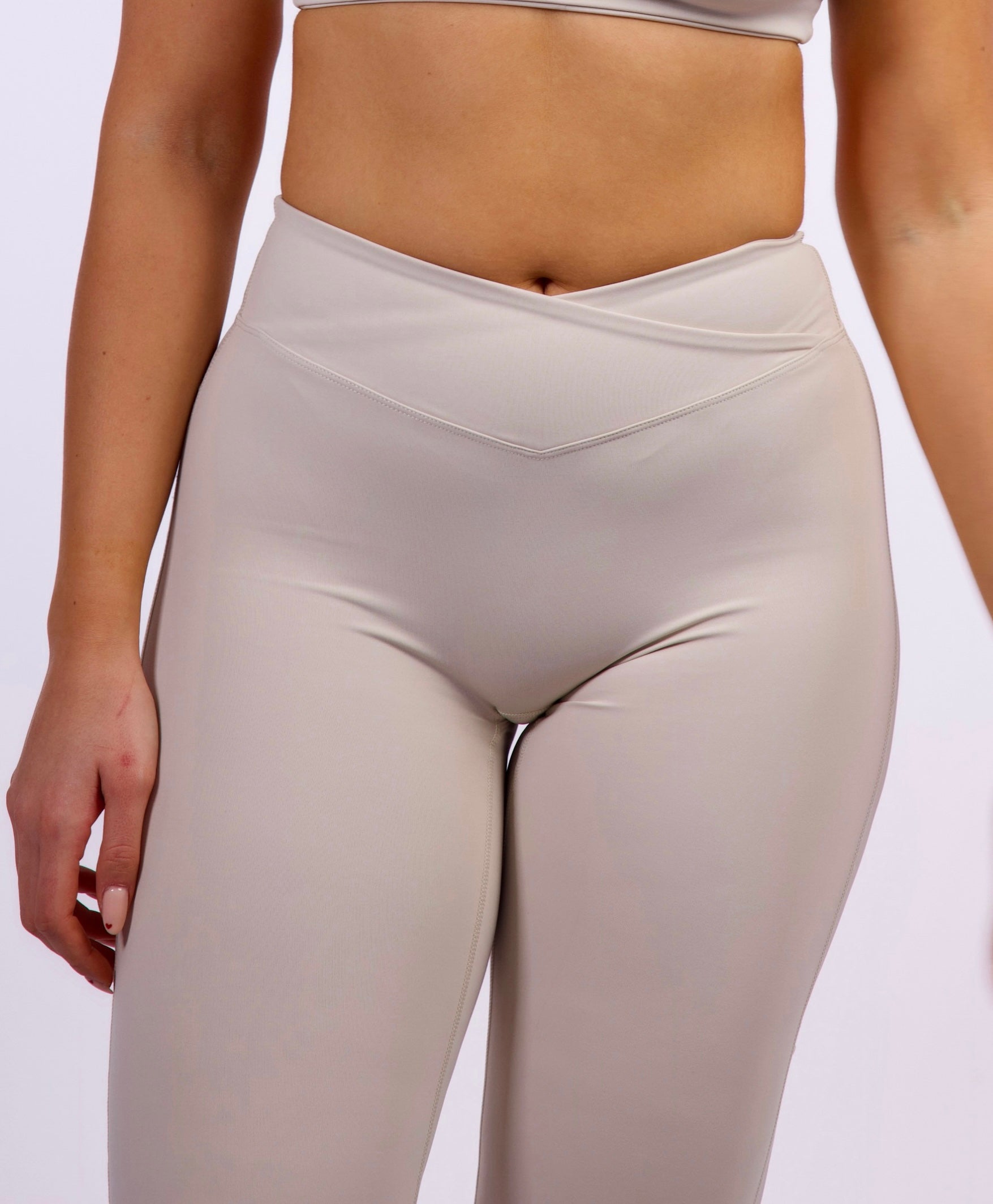 Bare Form Flared Leggings - Sand