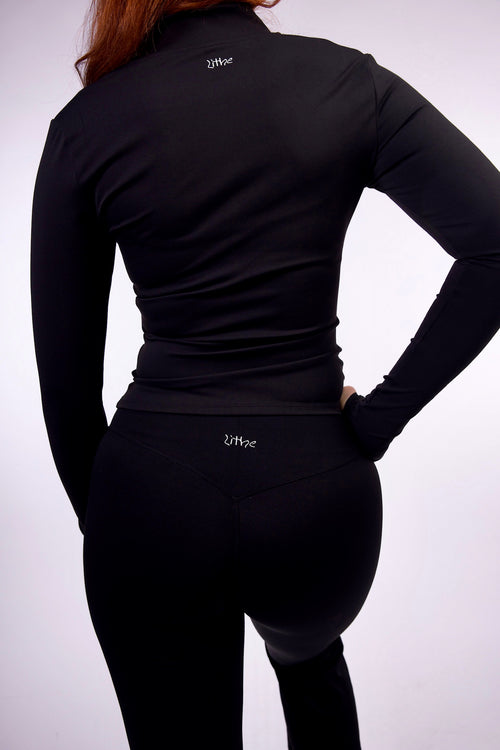 Bare Form Flared Leggings - Black