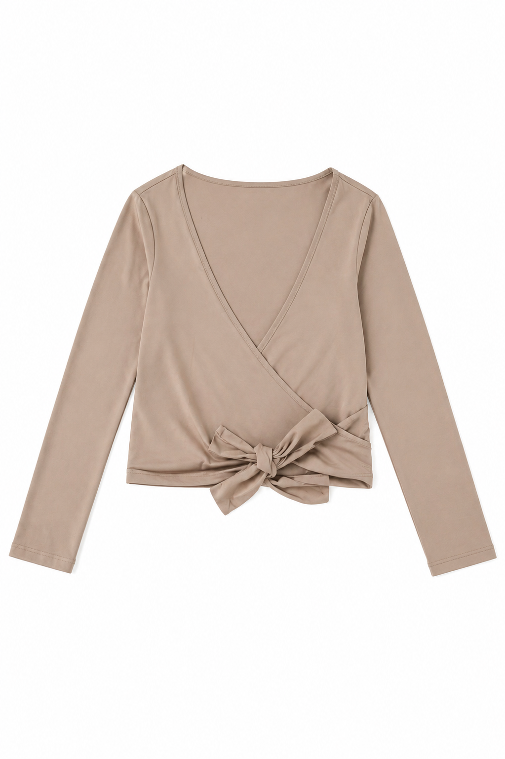 Soft Layered Wrap - Mocha