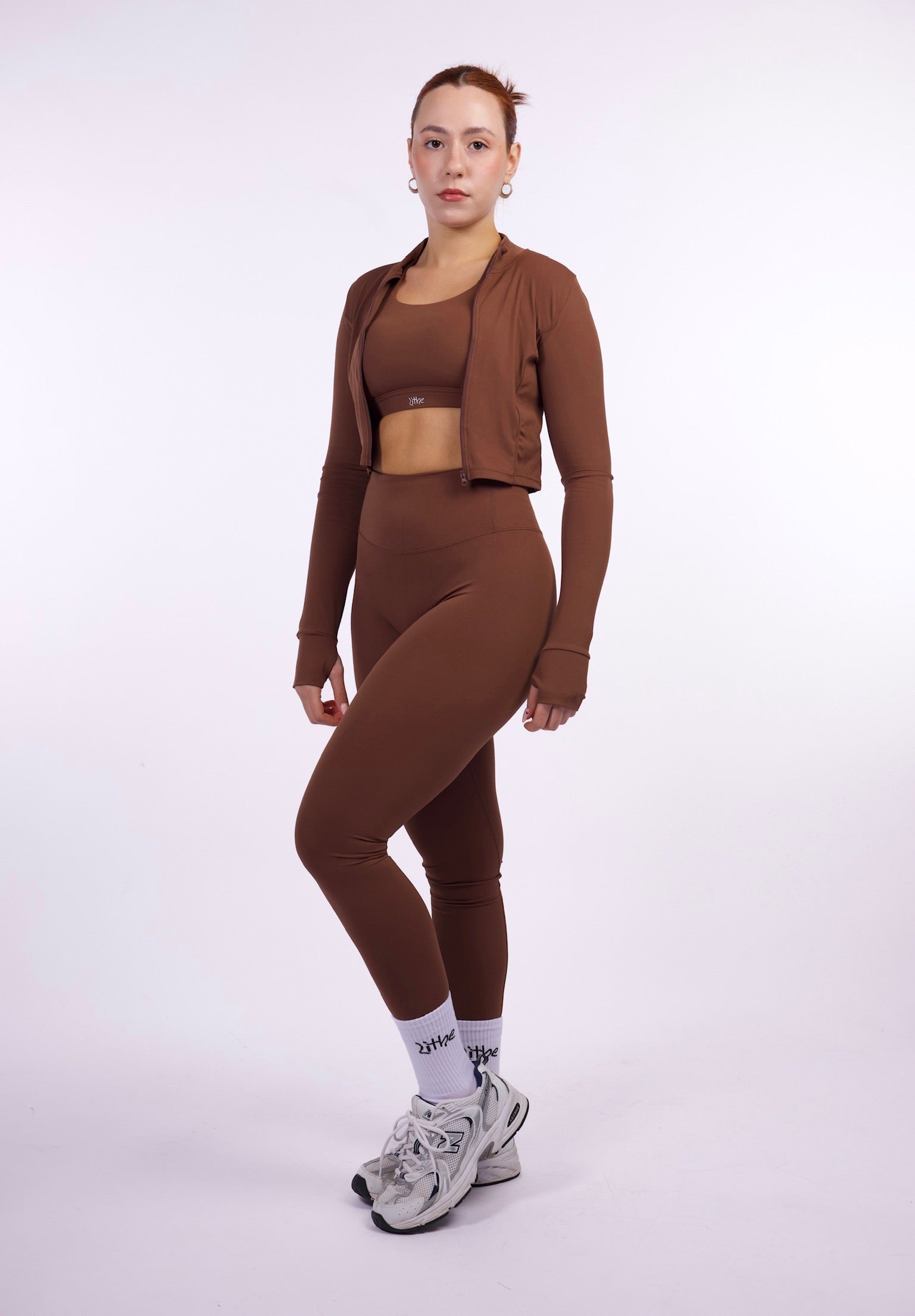 Soft Sculpt Leggings - Coffee Brown