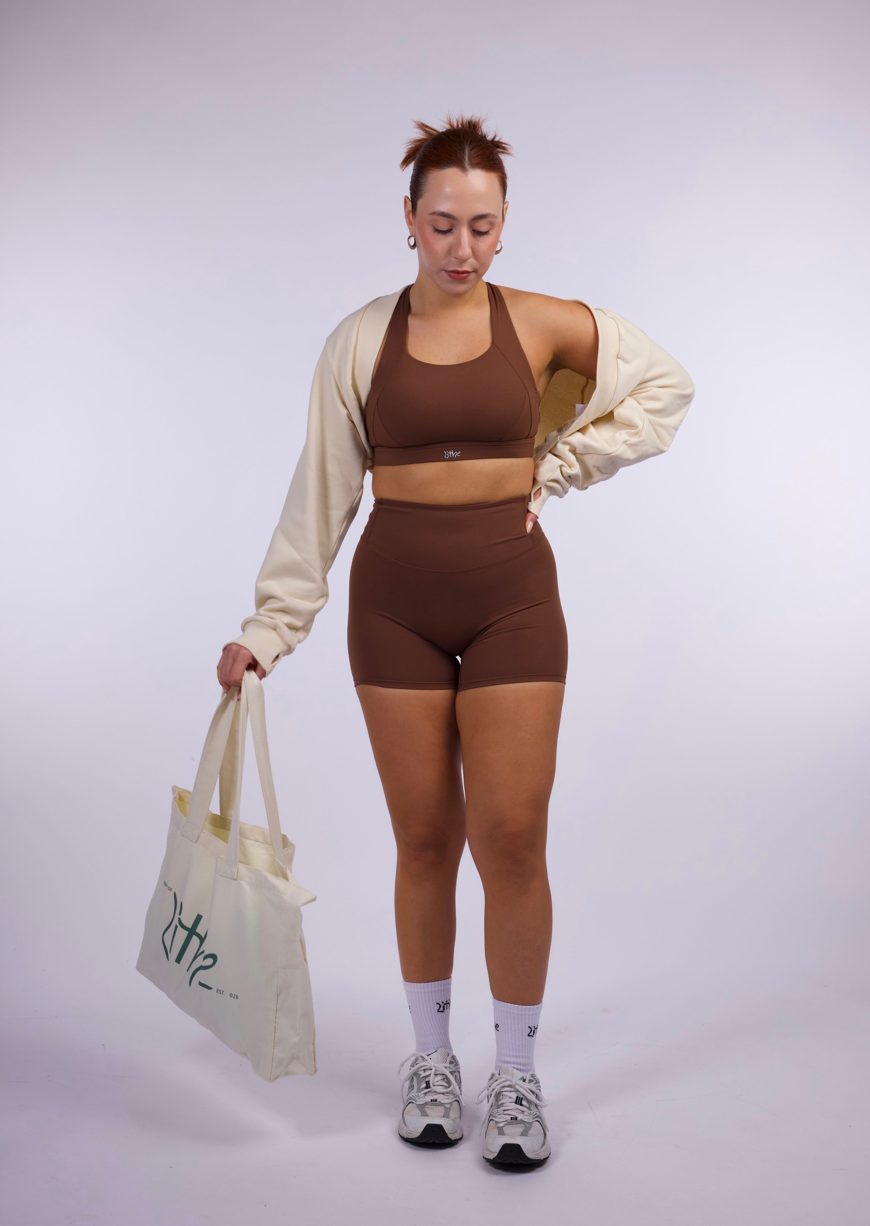 Soft Sculpt Shorts - Coffee Brown