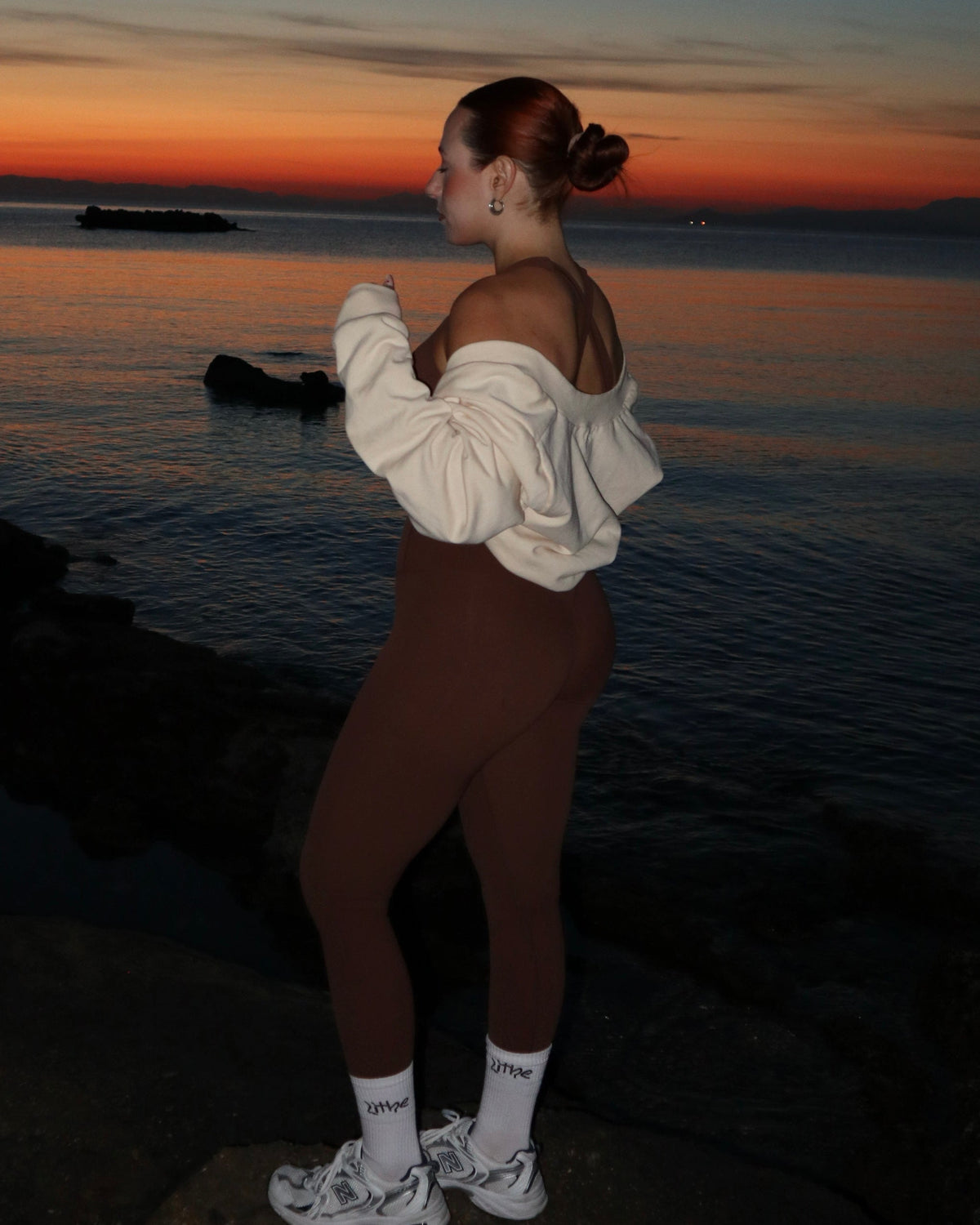 Soft Sculpt Leggings - Coffee Brown
